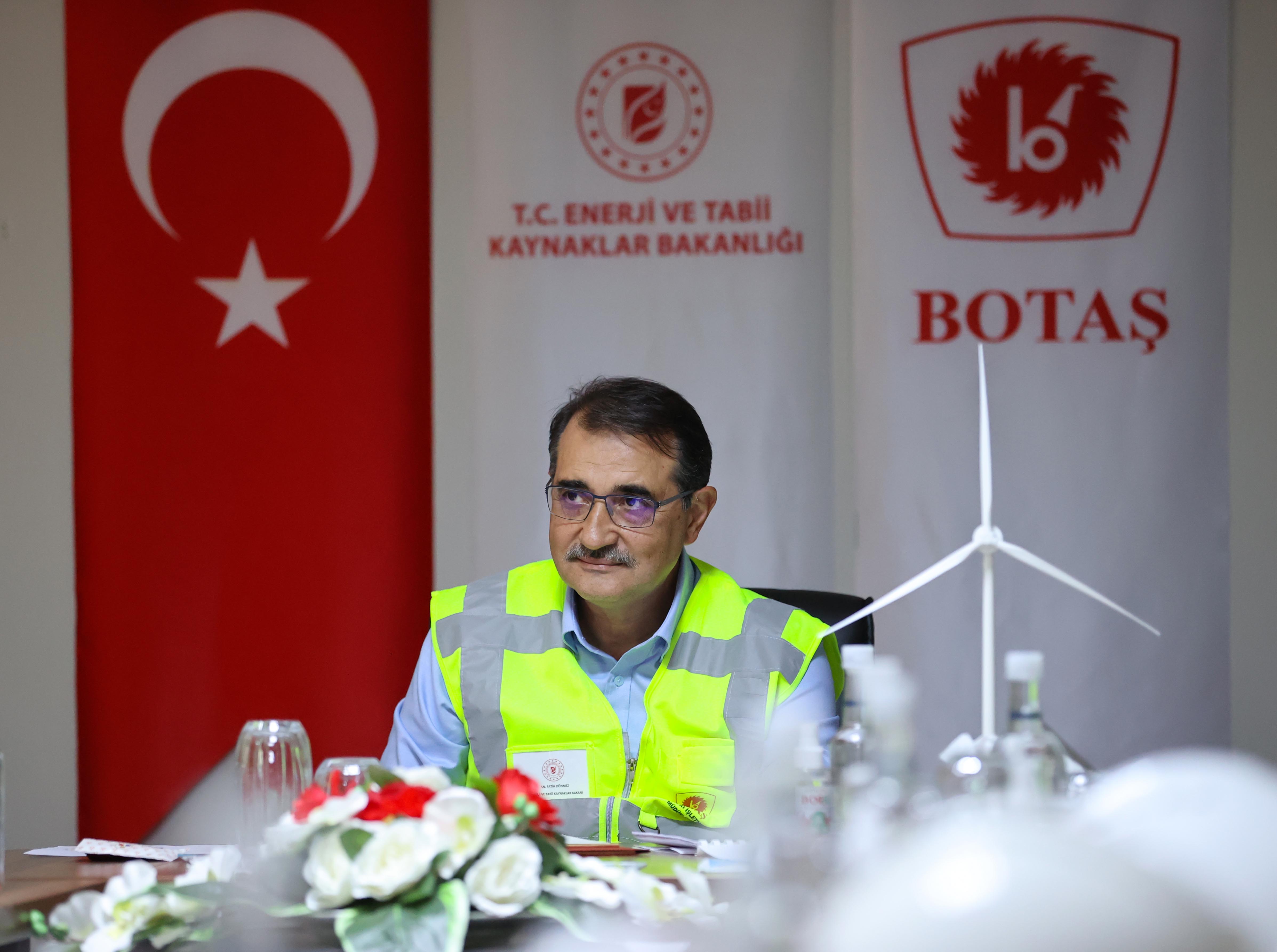 The Minister of Energy Visited BOTAŞ Silivri Storage Facilities