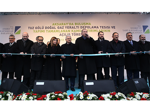 Tuz Gölü Natural Gas Underground Storage Facility was Inaugurated