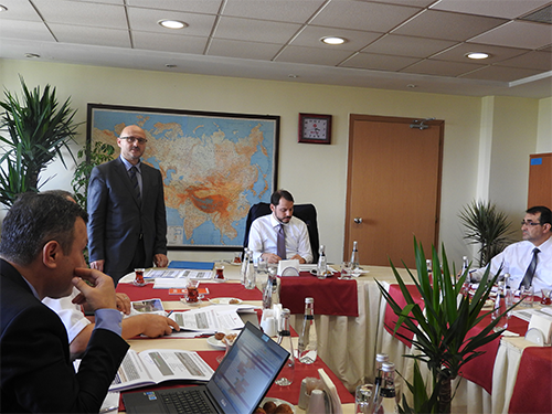Our Minister Berat Albayrak visited General Management