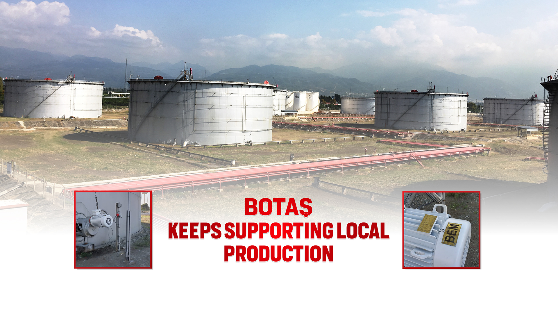 BOTAŞ Exproof Engine Manufactured with BOTAŞ, Türkiye Hard Coal Authority (TTK) Cooperation