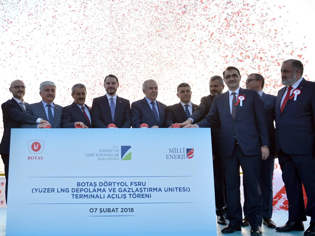 BOTAŞ Dörtyol FSRU Terminal Opening Ceremony